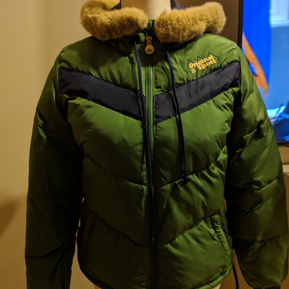 Adidas Originals puffy jacket